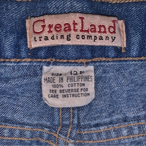 Vintage Great Land Trading Company Petite Denim Jeans - Picture 3 of 3